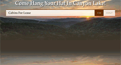 Desktop Screenshot of cabinsforlease.com